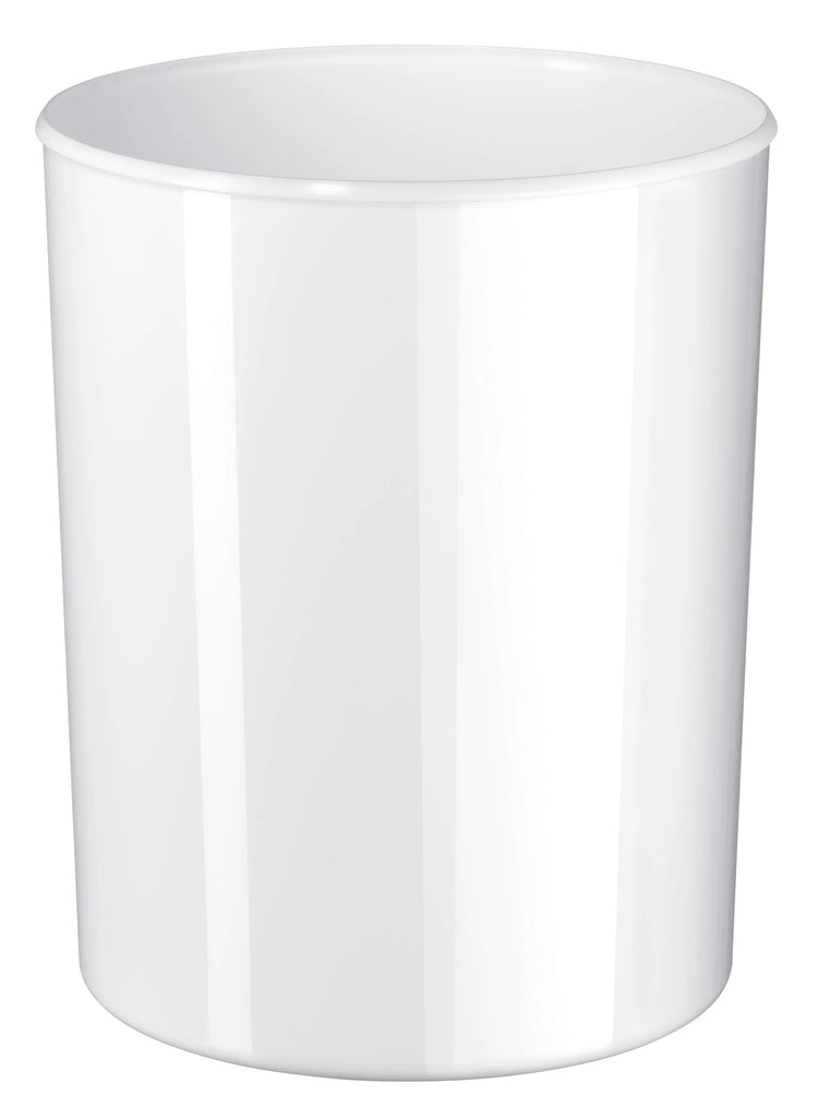 HAN ELEGANCE Papierkorb 13,0 l weiß Durchmesser 24cm