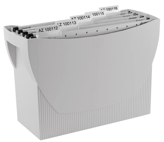 HAN Hängeregistraturbox ohne Mappen Swing grau ohne Deckel für 20 Hängemappen oder 3 schmale Ordner