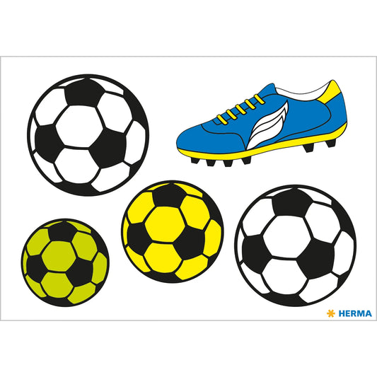5 HERMA reflektierende Aufkleber Ball