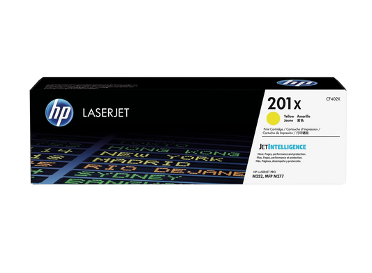 HP 201X (CF402X) gelb Tonerkartusche