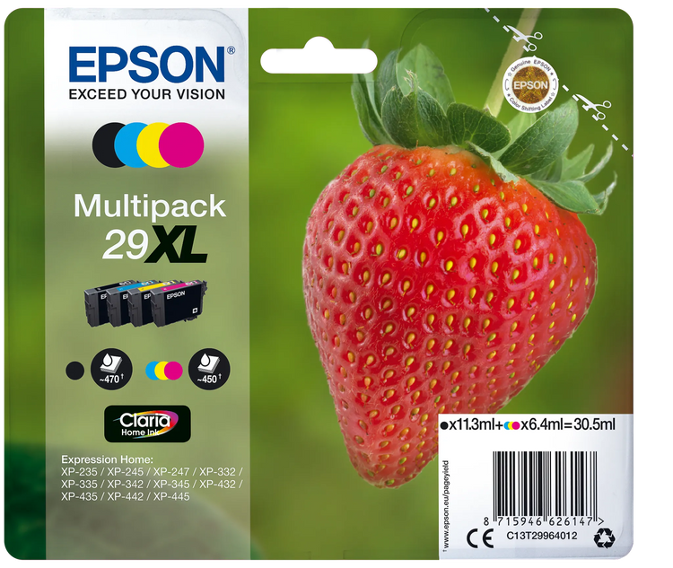 EPSON 29 / T2986 t2981 t2982 t2983 t2984 T2996 t2991 t2992 t2993 t2994 freie Auswahl