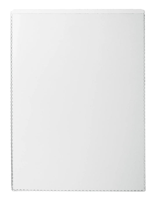 DURABLE 10 Dokumentenhüllen transparent A5 für Lohnsteuerkarte, Befundsmitteilung WP