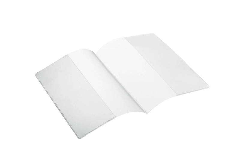 DURABLE 10 Dokumentenhüllen transparent Führerschein grau, Sparbücher und Dokument im Doppel-A6 Format, internationaler Impfausweis (ausgestellt zwischen 1980 und 2015)