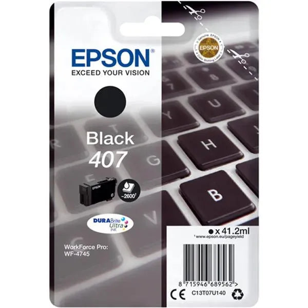 EPSON 407 / T07U1 schwarz Tintenpatrone