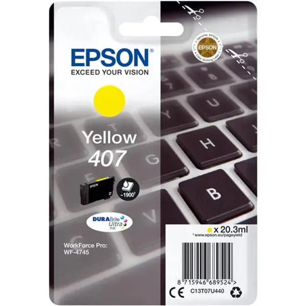 EPSON 407 / T07U4 gelb Tintenpatrone