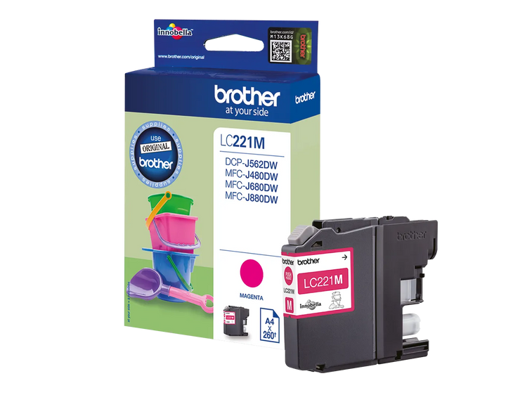 brother LC-221M magenta Tintenpatrone