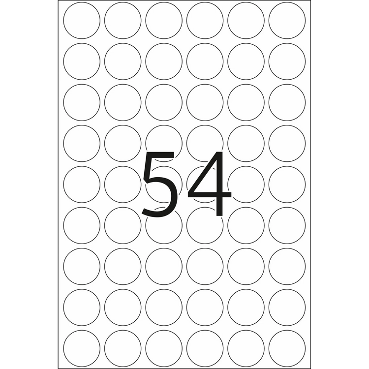 HERMA Klebepunkte 2240 weiß Ø 16,0 mm