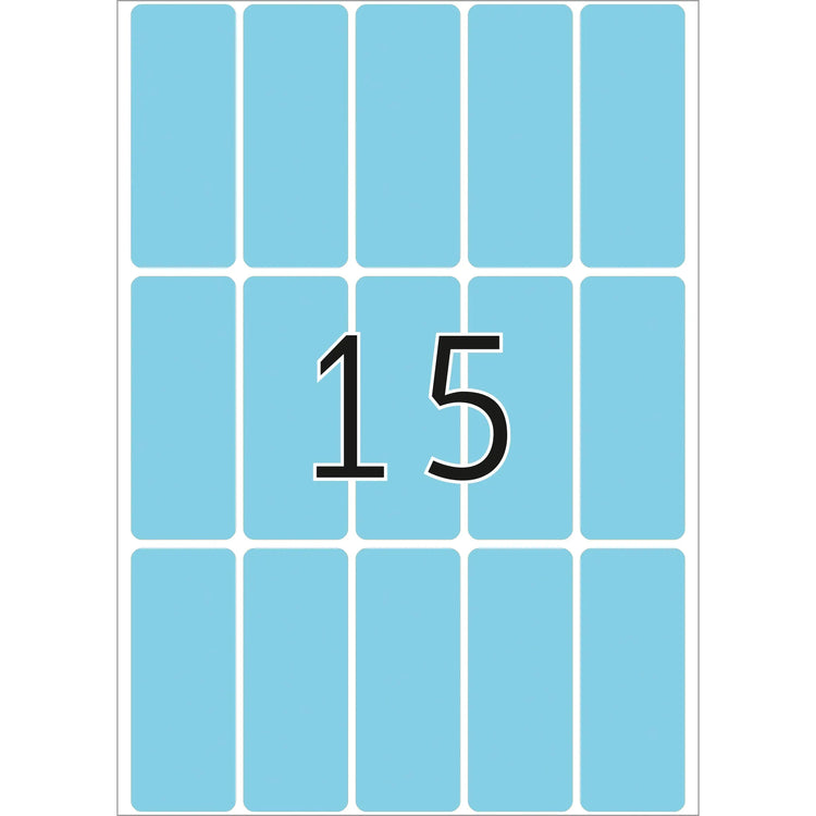 480 HERMA Etiketten 2413 blau