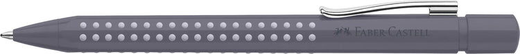FABER-CASTELL Kugelschreiber GRIP 2010 grau Schreibfarbe blau