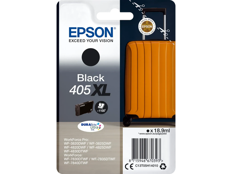 Epson Druckerpatronen 405 405XL 405XXL frei Farbwahl