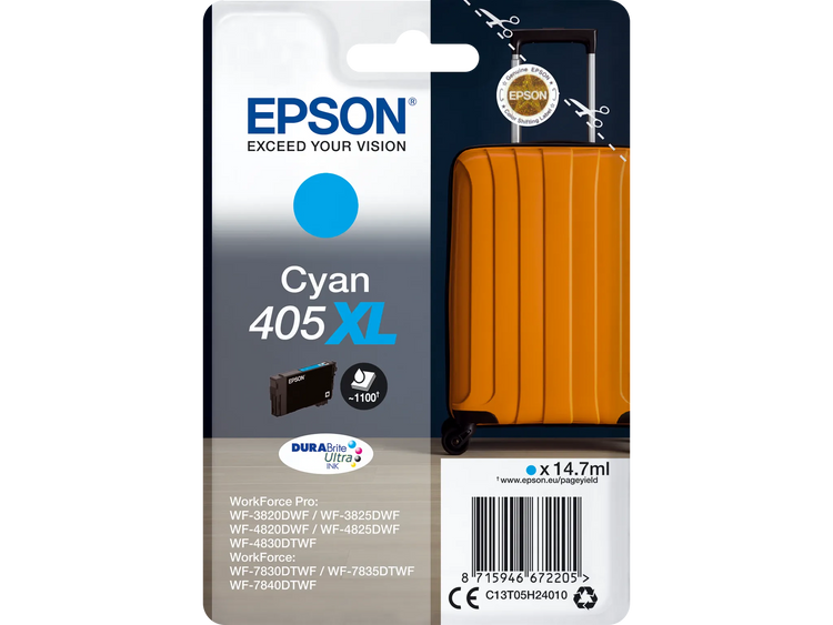 Epson Druckerpatronen 405 405XL 405XXL frei Farbwahl