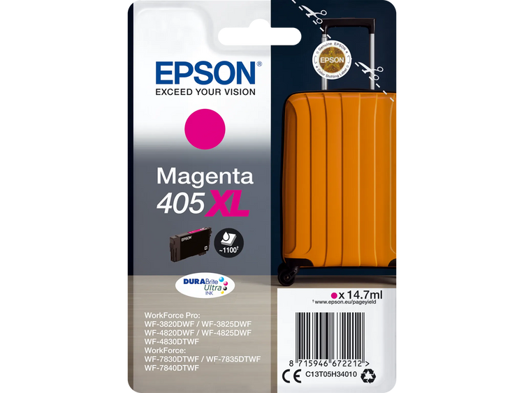 Epson Druckerpatronen 405 405XL 405XXL frei Farbwahl