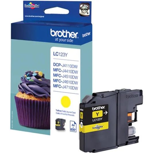 brother LC-123Y yellow Tintenpatrone