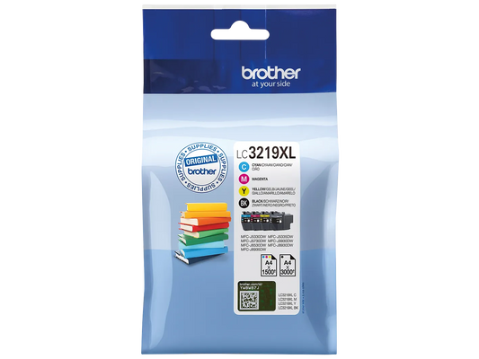 4 brother LC-3219XLVALDR schwarz, cyan, magenta, gelb Tintenpatronen