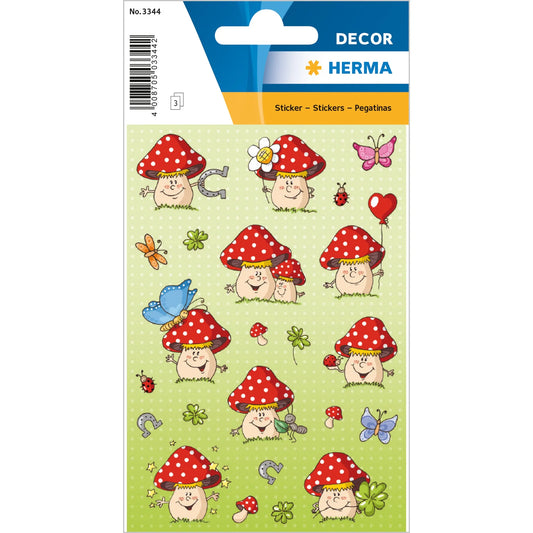 54 HERMA Aufkleber 3344 Glückspilz