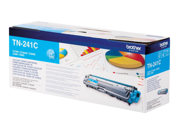 Brother Toner tn-241tn-245 dr-241cl HL-3140CW/3150CDW/3170CDW, DCP-9020CDW, MFC-9140CDN/9330CDN/9340CDW