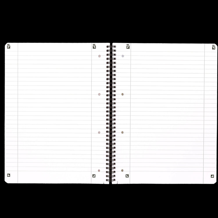 OXFORD Collegeblock touch DIN A4 liniert koralle 27, Sie erhalten 3 Blöcke