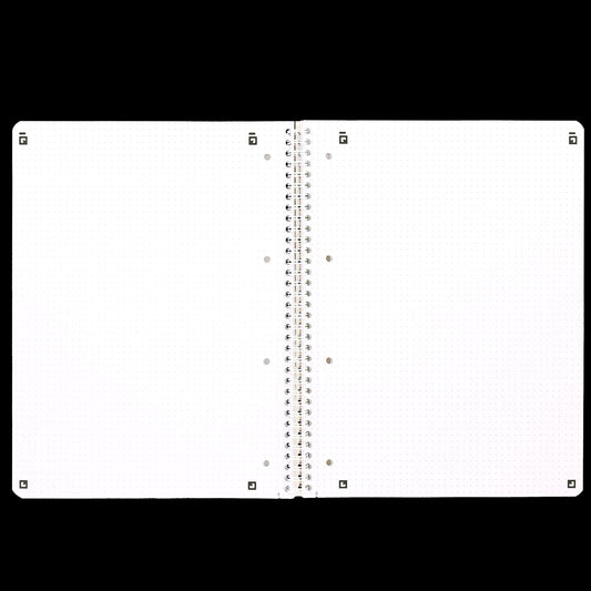 OXFORD Collegeblock Touch DIN A4 punktraster hell beige, Sie erhalten 3 Blöcke