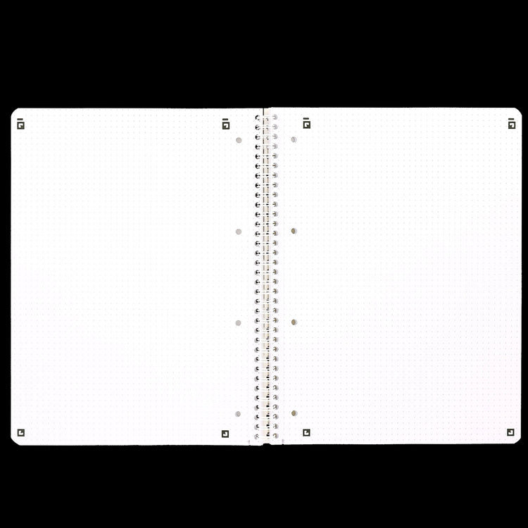 OXFORD Collegeblock Touch DIN A4 punktraster hell beige, Sie erhalten 3 Blöcke