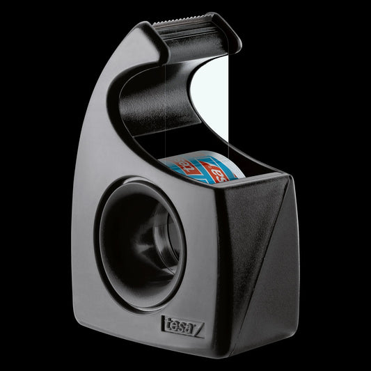tesa Klebefilmabroller Easy Cut® schwarz 10m:19mm ( ohne Klebefilm)