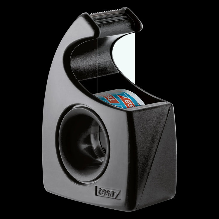tesa Klebefilmabroller Easy Cut® schwarz 10m:19mm ( ohne Klebefilm)