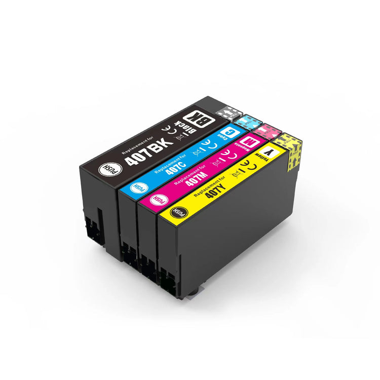 5 kompatible Druckerpatronen von Wechselfaul als Ersatz für Epson 407