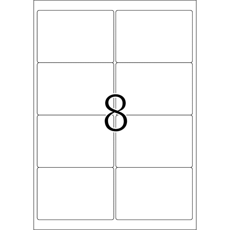 200 HERMA Folienetiketten 4114 silber