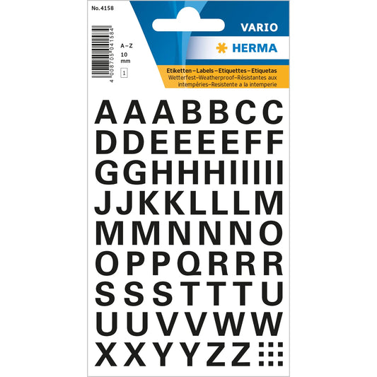 63 HERMA Klebebuchstaben 4158 Buchstaben A-Z