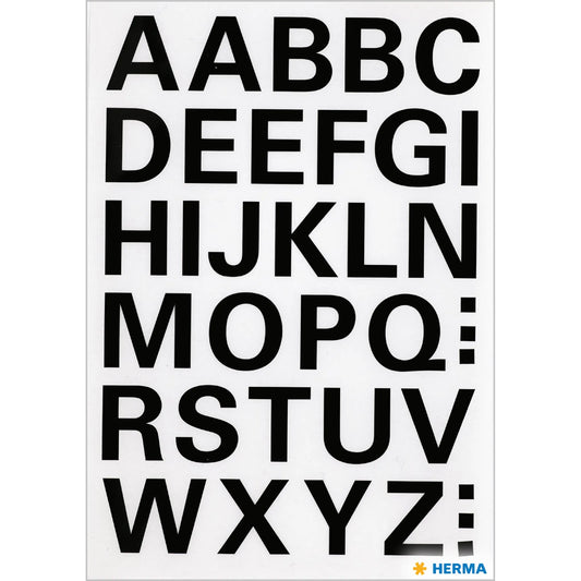 36 HERMA Klebebuchstaben 4163 Buchstaben A-Z