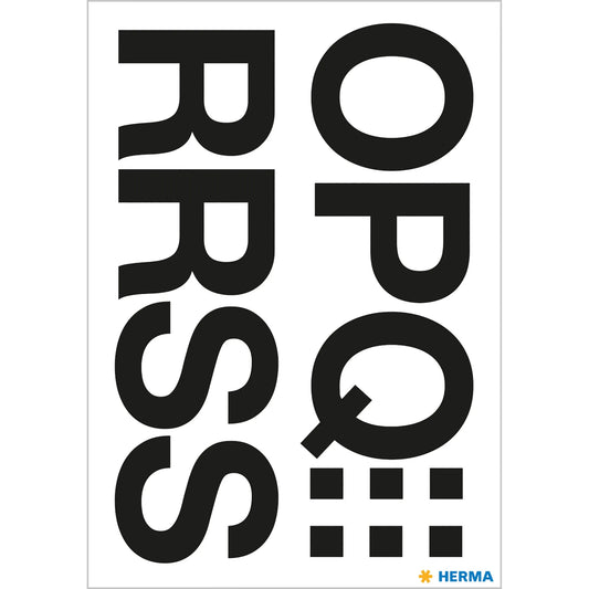 HERMA Klebebuchstaben 4188 Buchstaben O-Z