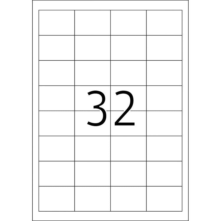 800 HERMA Etiketten 4200 weiß