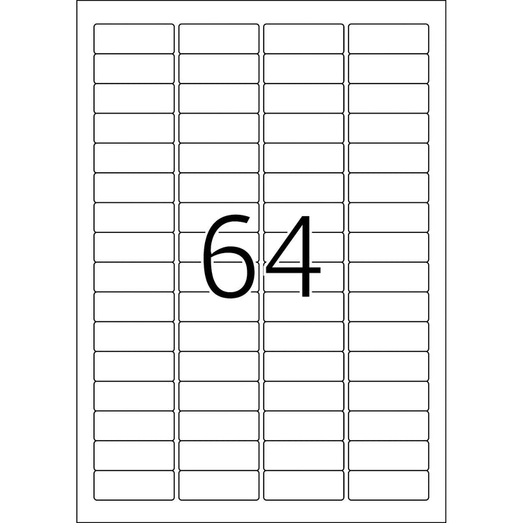 1.600 HERMA Sichtreiter-Etiketten 4201 weiß