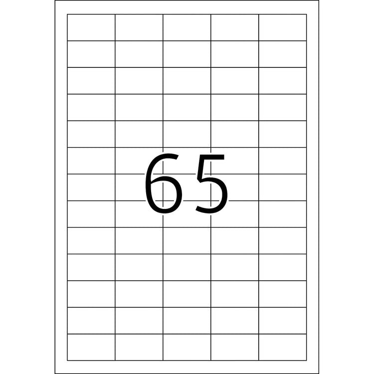 1.625 HERMA Etiketten 4212 weiß