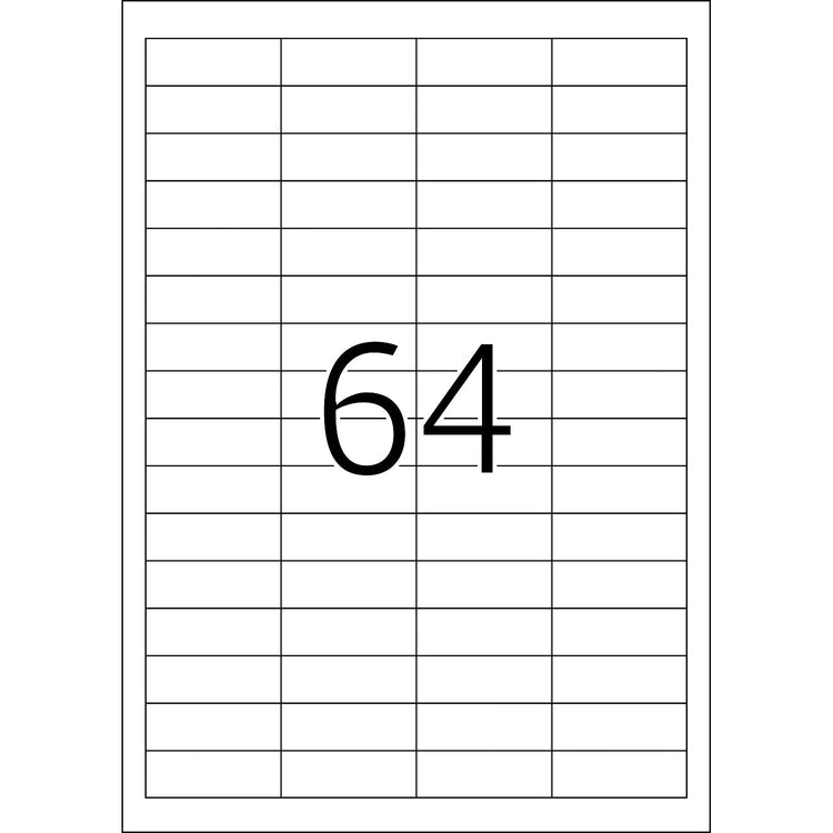 1.600 HERMA Etiketten 4226 weiß