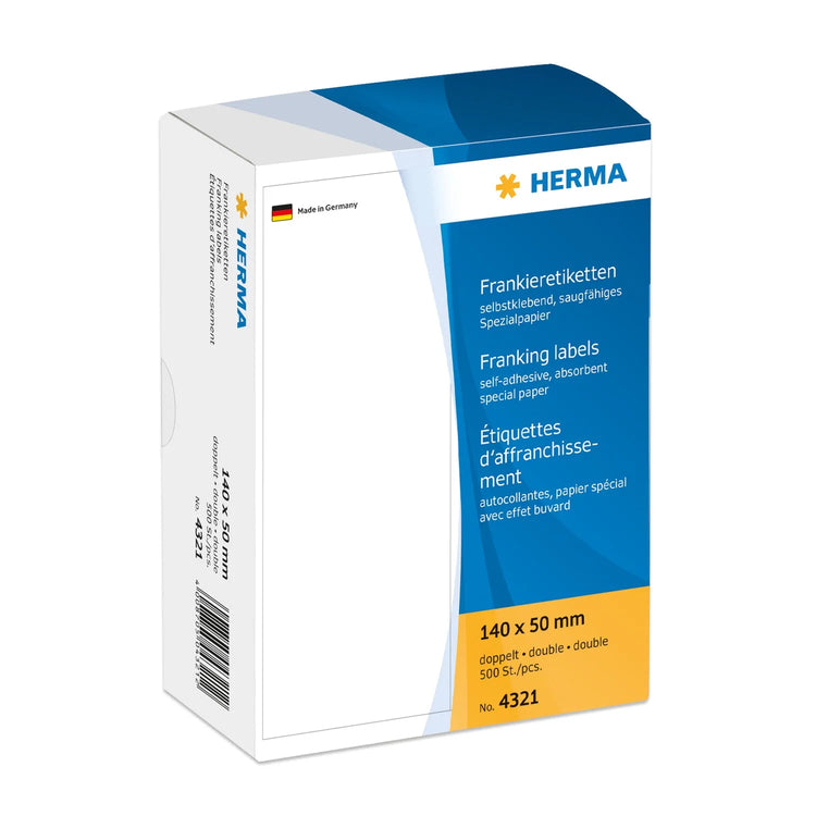500 HERMA Frankieretiketten 4321 weiß
