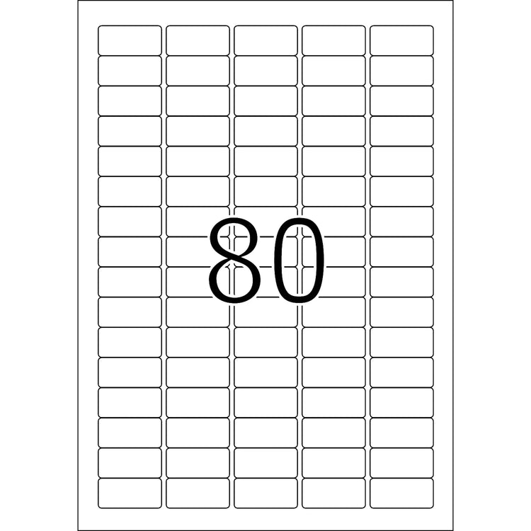 2.000 HERMA Etiketten 4336 weiß