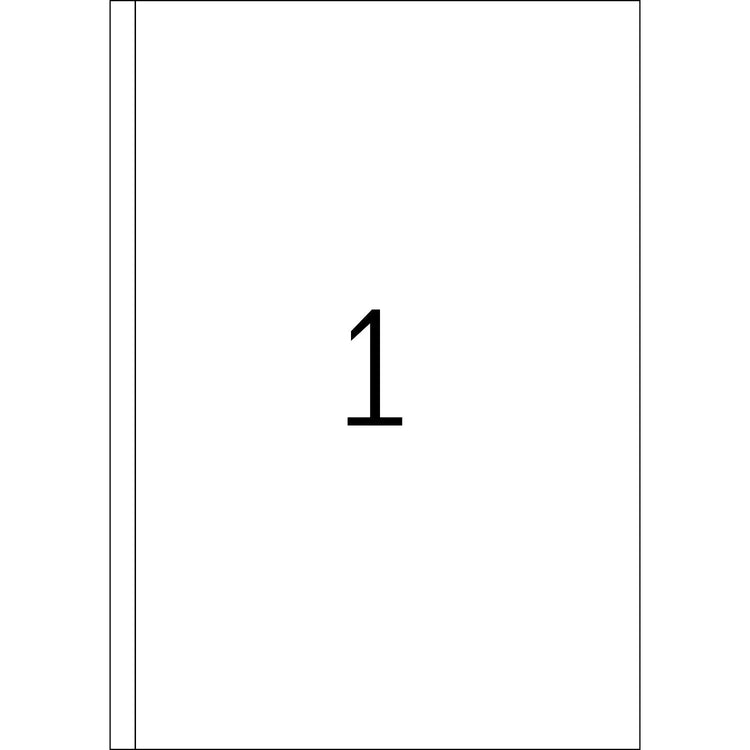 100 HERMA Etiketten 4458 weiß