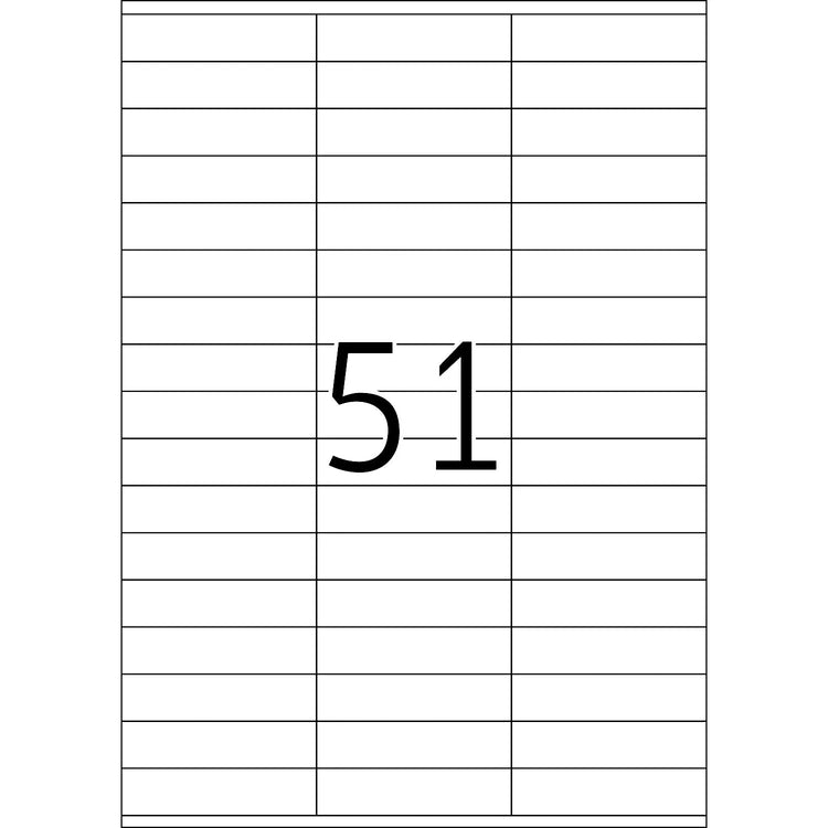5.100 HERMA Etiketten 4459 weiß