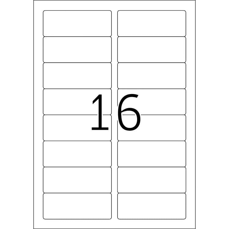 1.600 HERMA Etiketten 4479 weiß