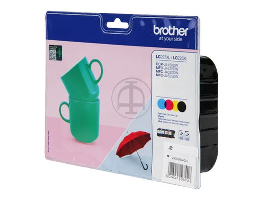 brother LC-227XL/LC-225XL Multipack Tintenpatronen