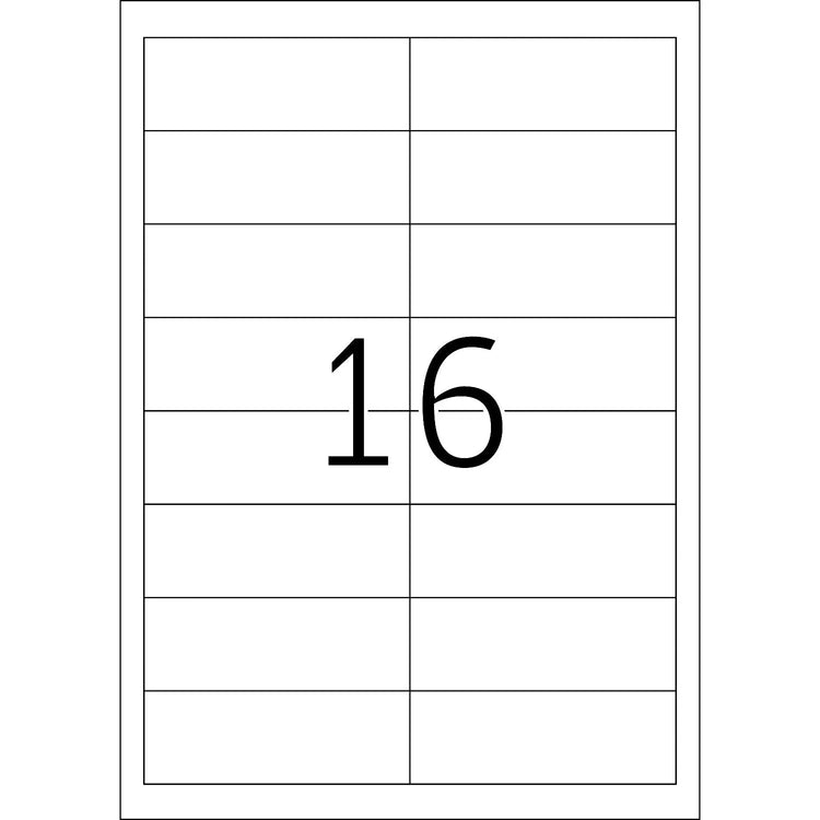 3.200 HERMA Etiketten 4619 weiß