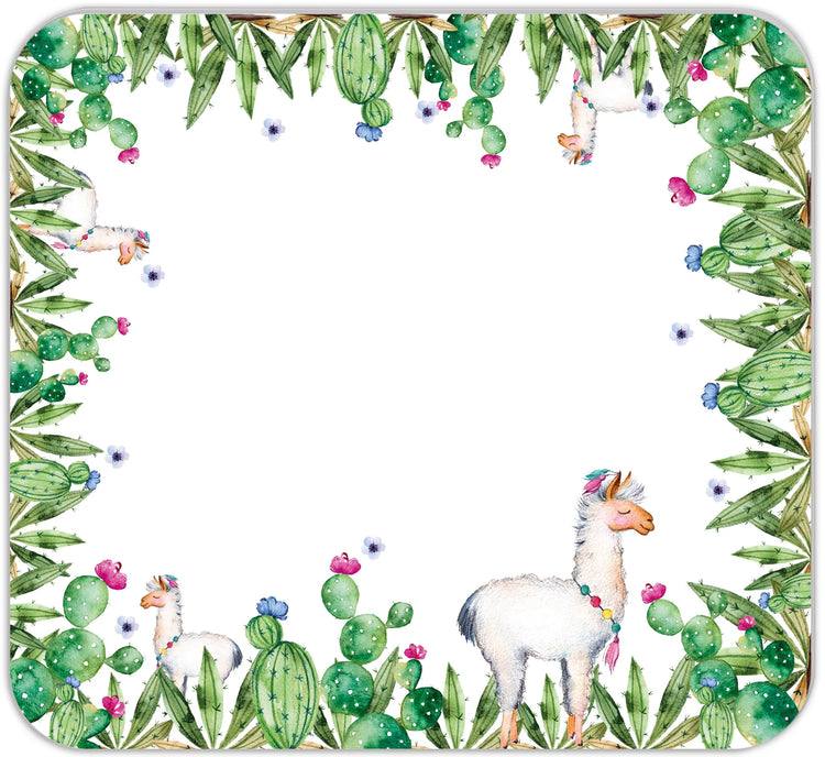 Mousepad - Block "Lama" Maße (BxH): 240 x 220 mm, 30 Blatt