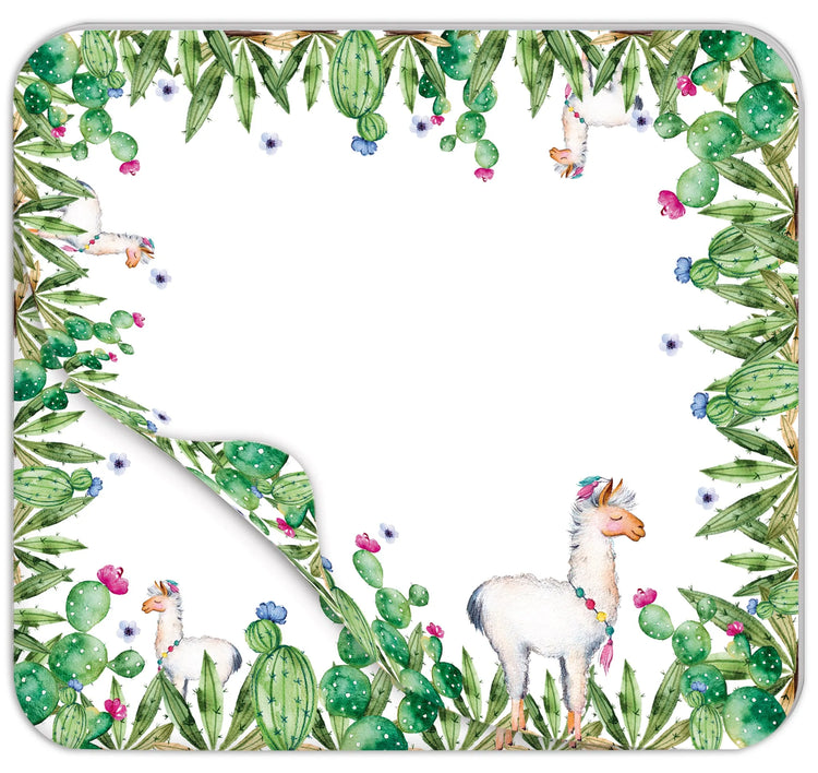 Mousepad - Block "Lama" Maße (BxH): 240 x 220 mm, 30 Blatt