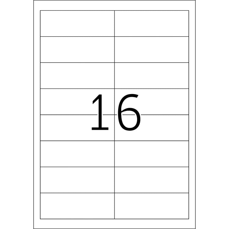 1.600 HERMA Etiketten 4815 weiß