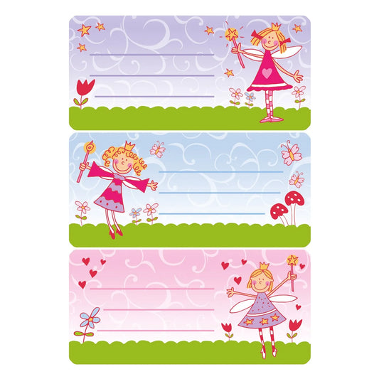 6 HERMA Schuletiketten 4918 Prinzessin