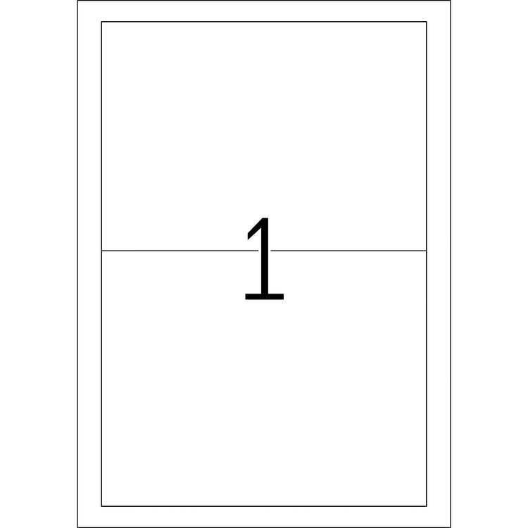 25 HERMA DVD-Einleger 5037 weiß