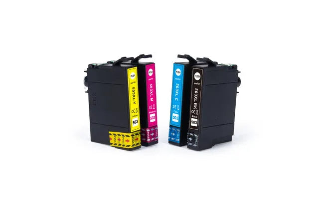 4 XXL kompatible Druckerpatronen von Wechselfaul als Ersatz für Epson 503XL
