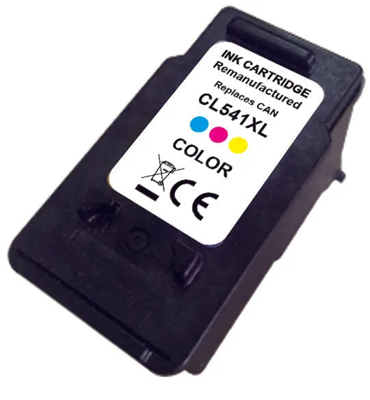 2 XL Druckerpatronen von Wechselfaul als Ersatz für Canon PG-540XL black CL-541XL color