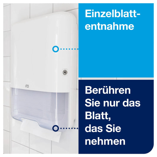 TORK Papierhandtuchspender Elevation H3 Classic 553000 weiß Kunststoff