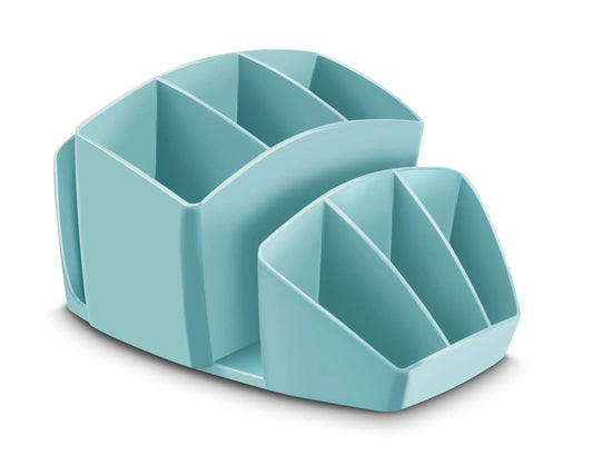 cep Schreibtisch-Organizer Riviera mint Polystyrol 6 Fächer 14,3 x 15,8 x 9,3 cm